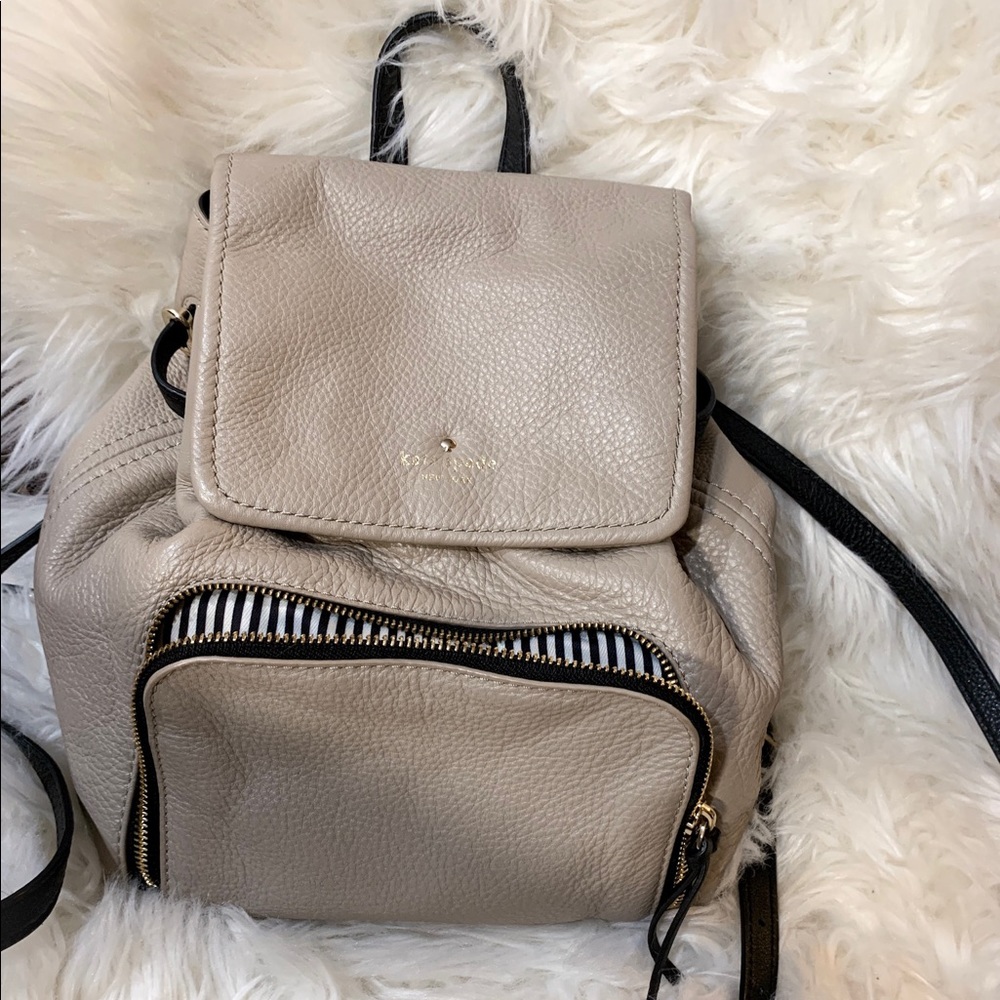 Kate Spade Charley leather mini backpack purse